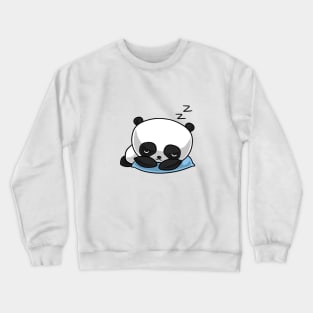 Kawaii panda sleeping Crewneck Sweatshirt